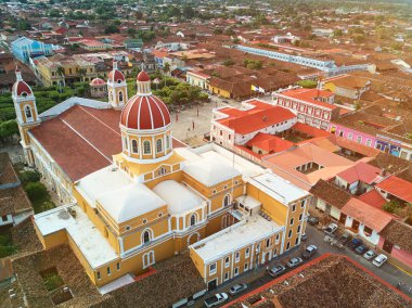 Granada şehirdeki çatılar
