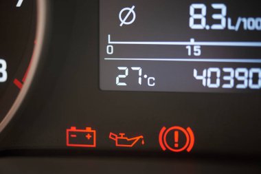 Kırmızı hata araba simgeler