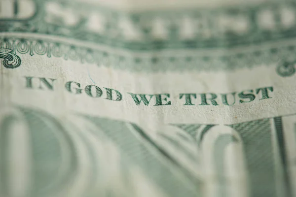 In god we trust — Stock Photo, Image