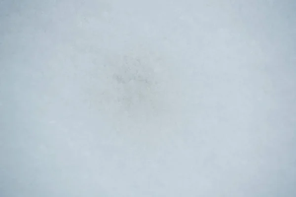 Snow surface close up