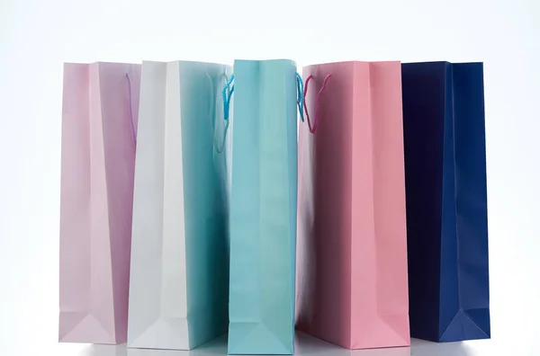 Grupo de bolsas de regalo — Foto de Stock