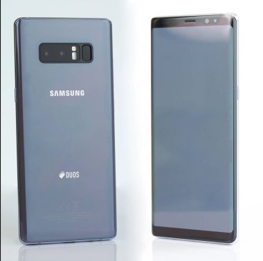 Samsung not 8 izometrik görünümü