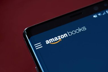 Amazon kitap app menü