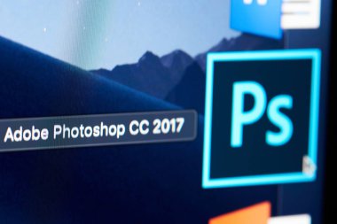 Adobe photoshop Cc simgesi ekranda