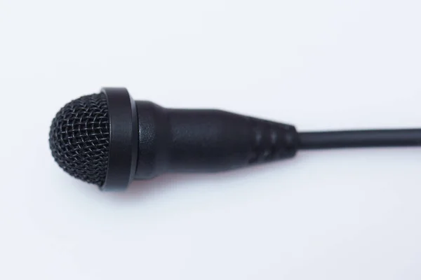 Microfono Lavalier vista da vicino — Foto Stock