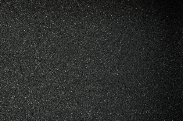 Saubere schwarze weiche Schaumstoffoberfläche — Stockfoto