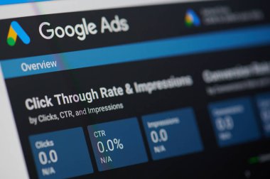 Google reklamları menü