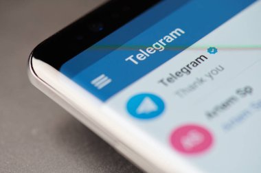 Telgraf messenger menü