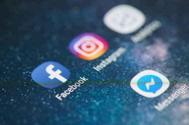 Facebook messenger simgesini