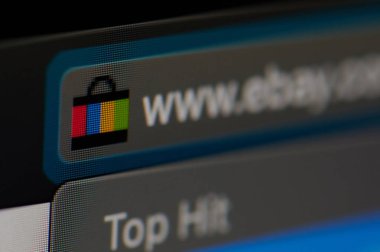 EBay simge resmi web sayfasında