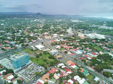 Hava managua şehir panoraması