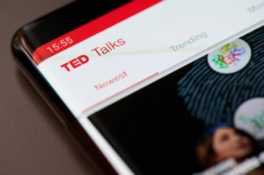 Ted Görüşmelerde app menü