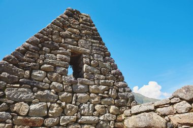 Taş duvar Inca evinden