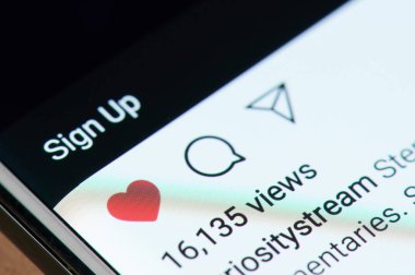 Reaksiyon oturum aç instagram '