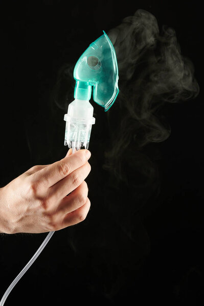 Прикрепление дыхательной маски
