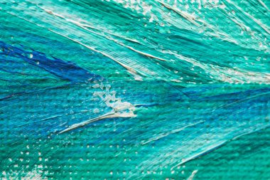 Akuamarin renkli boya 