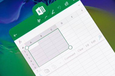 Microsoft Office Excel uygulamasında belge oluşturma