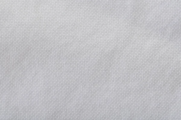 Tekstur dari permukaan katun putih — Stok Foto