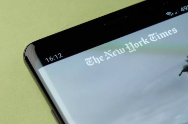 Mobil New York Times dergisi