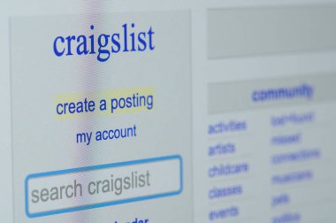 Craigslist'te gönderi oluşturma