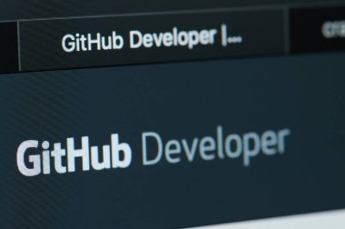 Github geliştirici giriş sayfası