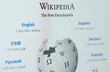 Wikipedia hizmet ana sayfası