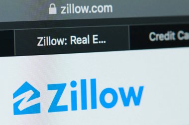 Zillow ana sayfası