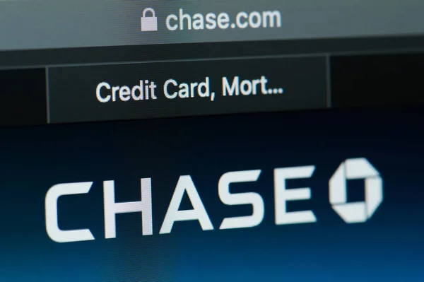 Chase Bank kezdőlapja — Stock Fotó