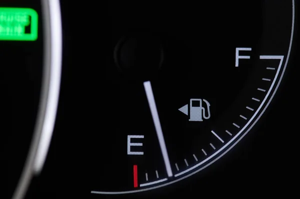 Indikátor paliva vozidla — Stock fotografie