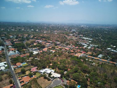 Managua şehrindeki sokaklar