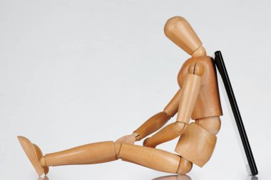 Akıllı telefon ile arka arkaya erkek koltuğu