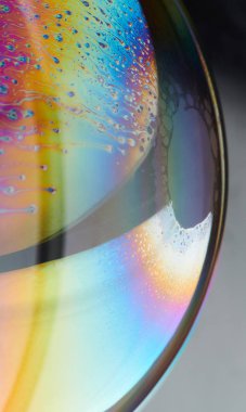 Soyut kabarcık sabun daire