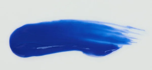Pintura traço azul — Fotografia de Stock