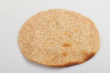 Bir tost tortilla açı görünümü