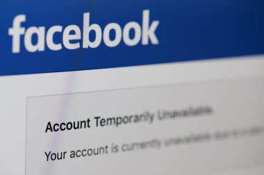 Engellenen facebook hesabı 