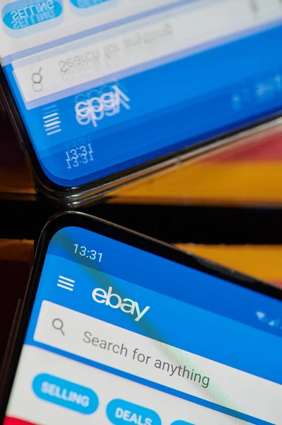 Akıllı telefonda ebay uygulamasını kullanma