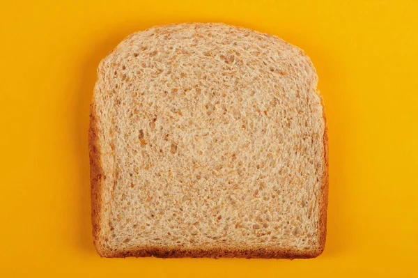 One white bread slice — Stock Photo, Image