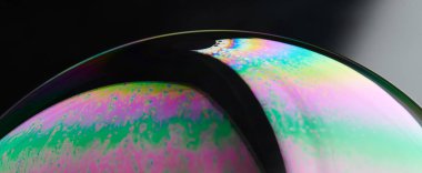 Renkli sabun köpüğü doku