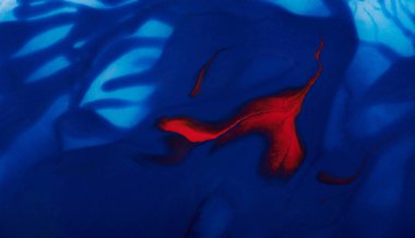 soyut mavi boya arka plan