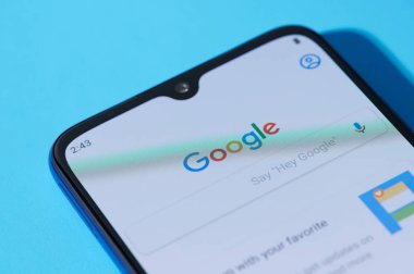 Akıllı telefonda Google menü araması