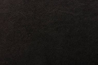 Kaliteli siyah deri yüzey makrosu yakın görünüm