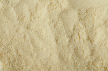 Sarı protein tozu dokusu makro yakın görünüm