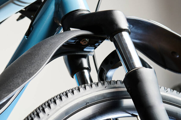 Амортизатор в вилке для велосипеда
