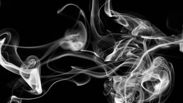 Abstract Whitesmoke Achtergrond Met Gladde Vorm Zwarte Achtergrond — Stockfoto