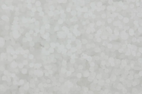 Polymeer Granulaat Ballen Macro Close Zicht Abstract Licht Achtergrond — Stockfoto