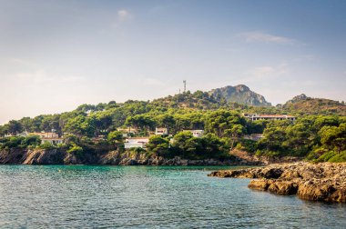 Mallorca denizde tekneler