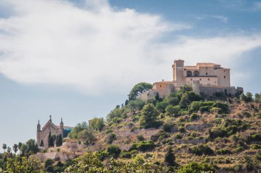 Duvar Mallorca ile eski Katalan ev