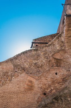 Roma, İtalya Colosseum iç görünüm