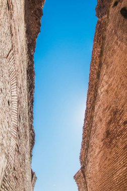 Roma, İtalya Colosseum iç görünüm