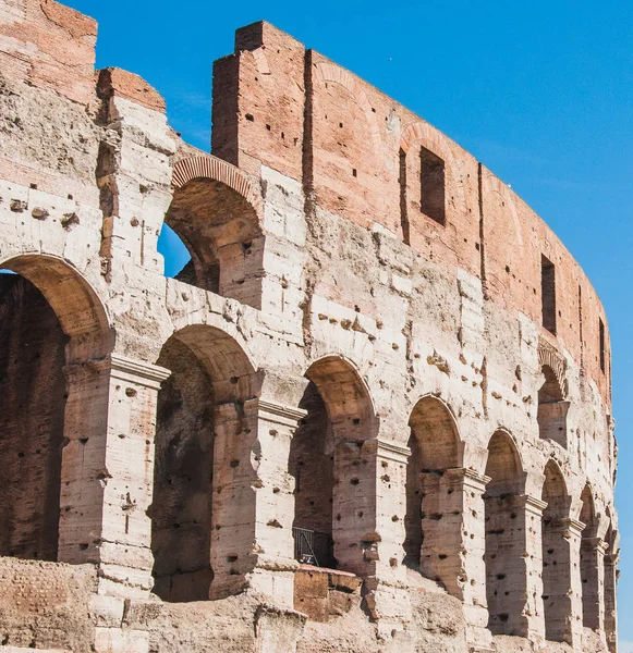 Veduta Esterna Del Colosseo Roma — Foto Stock